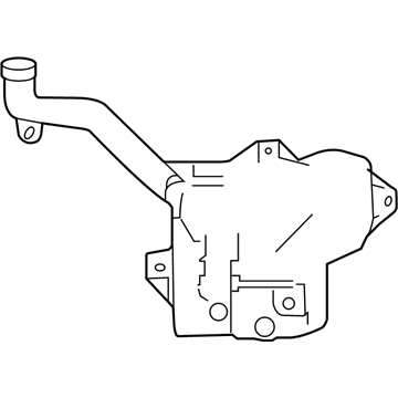 Chevy Corvette Washer Reservoir - 23281428