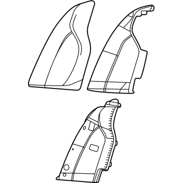 GM 84707923 Bolster