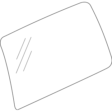 GM 19168099 Glass, Passenger Side