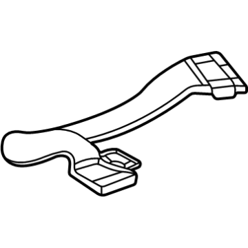 GM 84692398 Defroster Duct, Driver Side