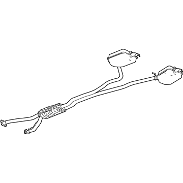 Cadillac CTS Muffler - 25766060