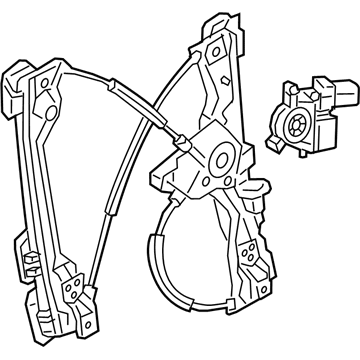 Chevy Volt Window Regulator - 84585094