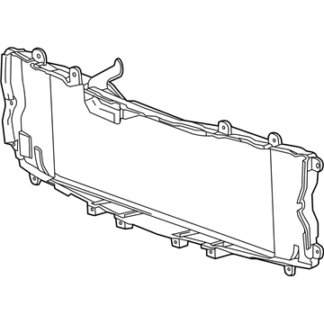 GM 23322443 Inner Grille, Front