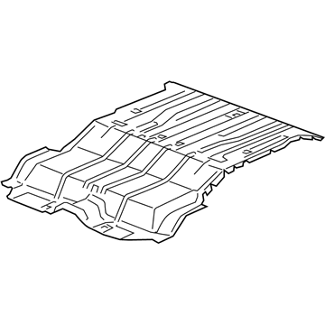 2008 Hummer H3 Floor Pan - 25996789