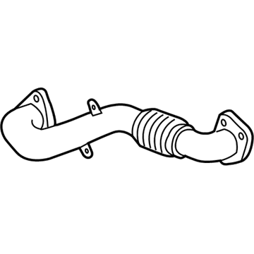 2005 Chevy Silverado 2500 HD Exhaust Pipe - 97354615