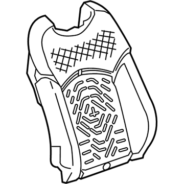 2020 Cadillac CT6 Seat Cushion Pad - 84107583
