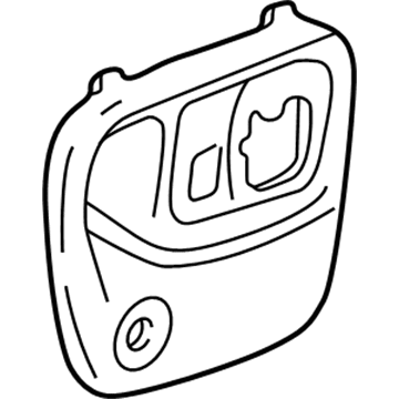 GM 15025121 Trim Plate, Driver Side