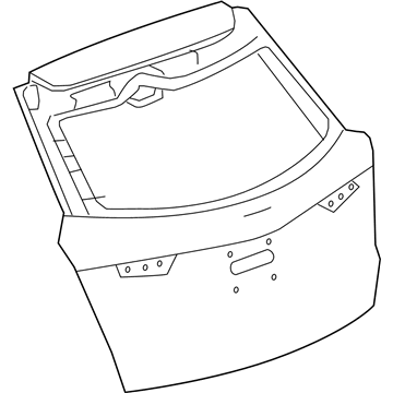 GM 85158021 Lift Gate