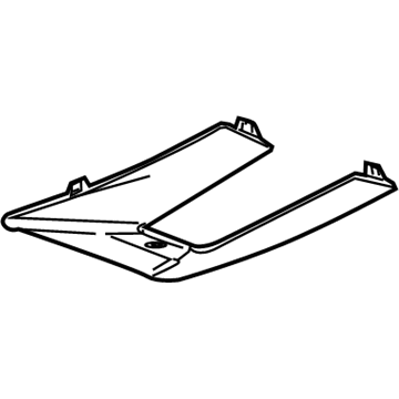 GM 25964414 Dome Lamp Lens