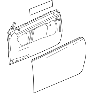 Chevy 85101936 Door Shell