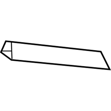 GM 20983560 Lower Extension, Driver Side