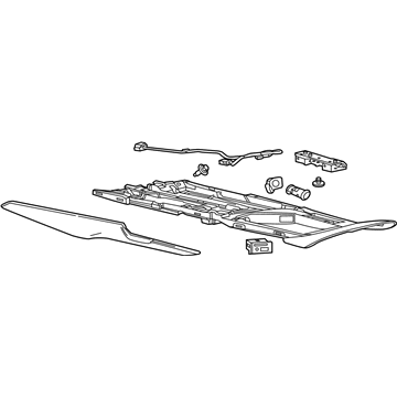 Chevy Center Console Base - 23146033