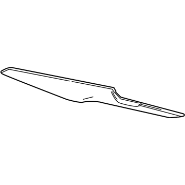 GM 23146037 Side Panel, Brownstone, Front