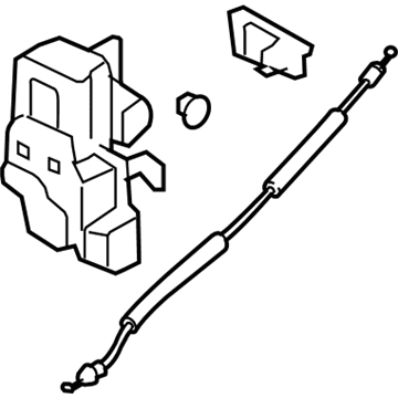Saturn Door Lock - 22785493