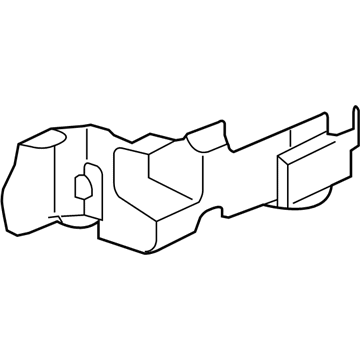 GM 15826162 Lower Shield, Front Inner