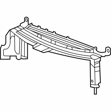 GM 60006254 Upper Baffle