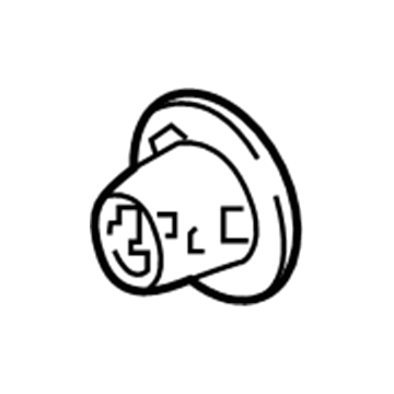 GMC Forward Light Harness Connector - 23507119