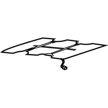 Chevy Silverado 3500 HD Seat Heater Pad - 13520660