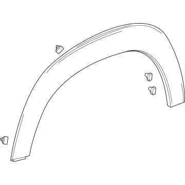 Chevy 42810382 Wheel Opening Molding