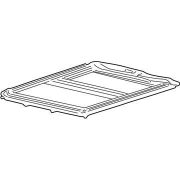 GM 12481585 Sunroof Frame