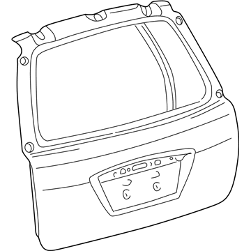 GM 88969763 Lift Gate