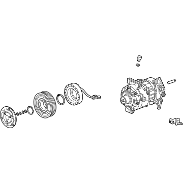 Cadillac A/C Compressor - 84441372