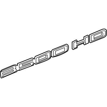 GMC 84337655 Nameplate