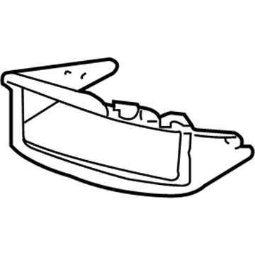GM 10435411 Headlamp Bezel, Driver Side