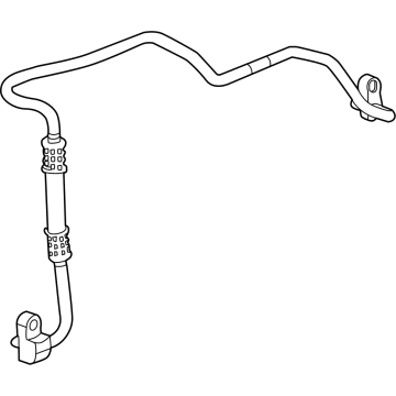 Cadillac XT6 Automatic Transmission Oil Cooler Line - 84964982