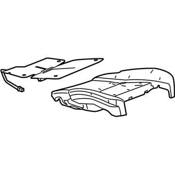 Cadillac Occupant Detection Sensor - 84073216