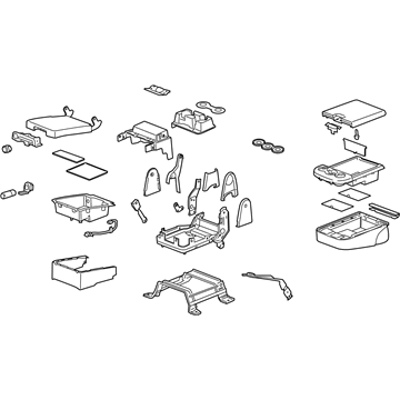 GM 15903956 Seat Assembly, Titanium
