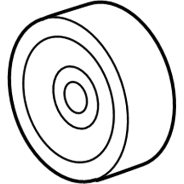 Saturn 12597934 Idler Pulley