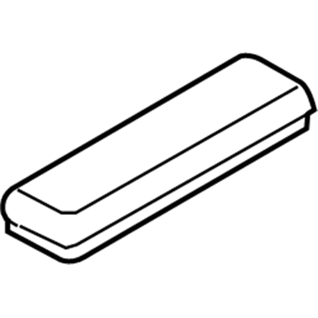 GM 93343520 Belt & Retractor Clip