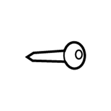Saturn 11508351 Seat Belt Guide Bolt