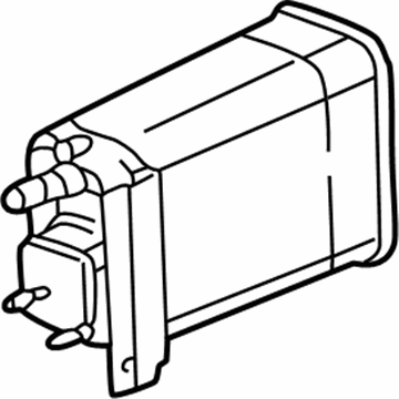 Chevy Silverado 1500 Vapor Canister - 15130738