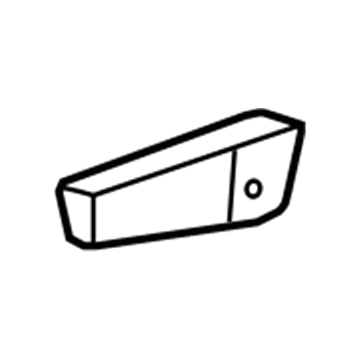GM 15901720 Armrest, Titanium, Driver Side