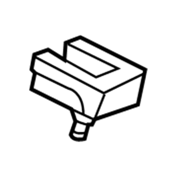 GM 10278679 Radiator Lower Insulator, Driver Side