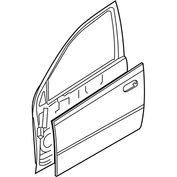 GM 96897589 Door Shell