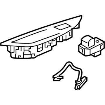 GM 84377112 Window Switch, Driver Side