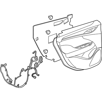 GM 26218860 Door Trim Panel, Driver Side