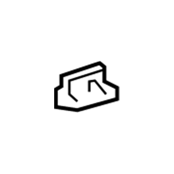 GM 11549135 Door Trim Panel Retainer, Front