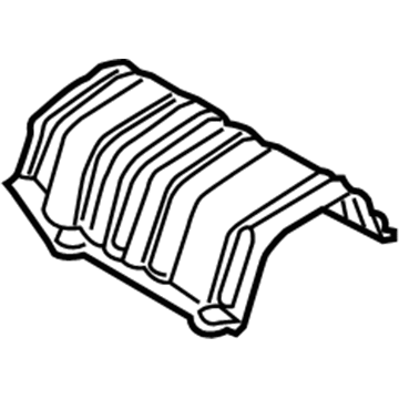 Chevy Aveo5 Exhaust Heat Shield - 96536900