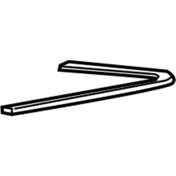 1999 Cadillac DeVille Weather Strip - 12371671