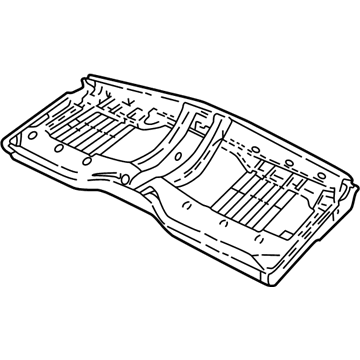 GMC 12377725 Seat Frame