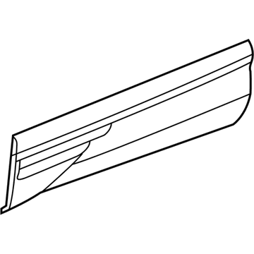 2004 Pontiac Bonneville Door Moldings - 88980889