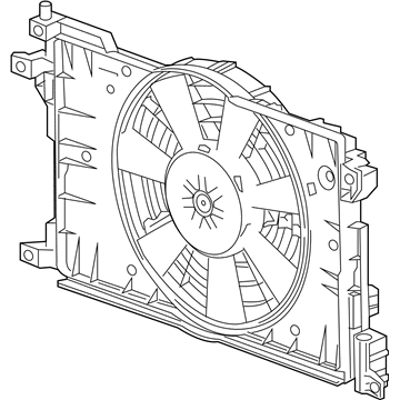 Chevy Radiator fan - 22960941