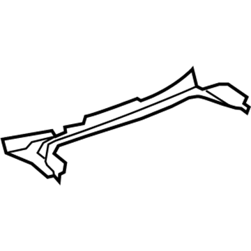 GM 20875226 Upper Trim, Rear