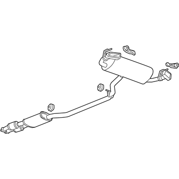 Cadillac XT5 Muffler - 85132443