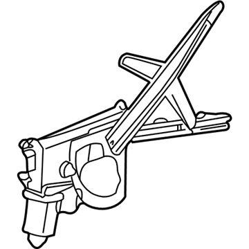 Saturn L200 Window Regulator - 24416189