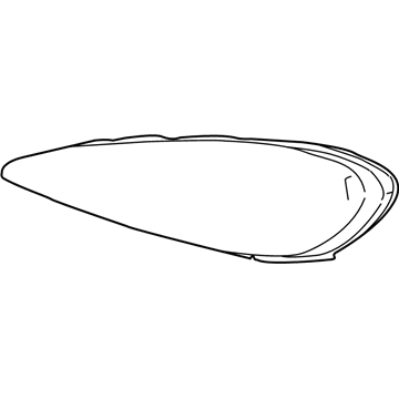 GM 22672207 Headlamp Assembly, Driver Side